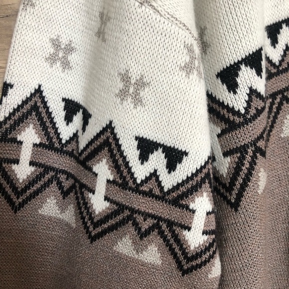 Vintage Porto Bello Southwestern Aztec Cardigan Medium - Picture 4 of 12